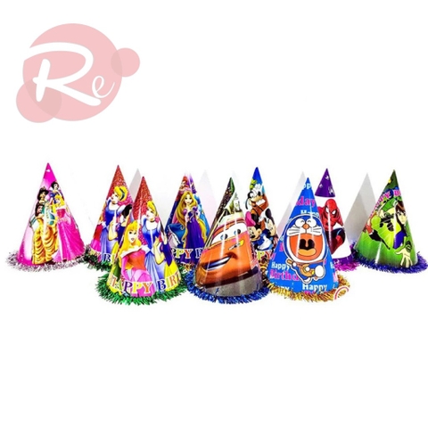 10 Mũ size trung - Mix lộn xộn - CÓ kim tuyến