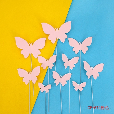 Bướm giấy - Hồng