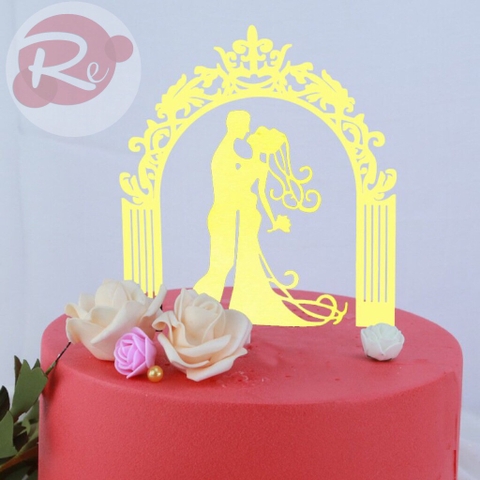 Cổng Cô dâu - Chú rể - Vàng