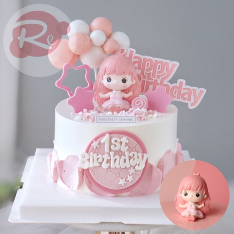 Em bé tóc Hồng
