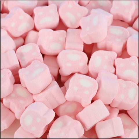 Kẹo Marshmallow (Gói 500g) - Gấu hồng