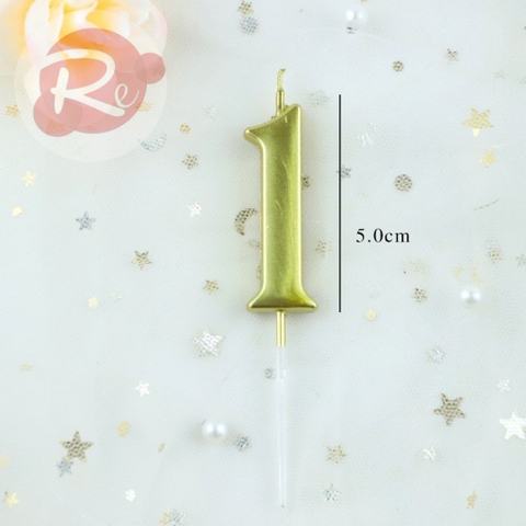 Nến số nhũ - Số 1 (Loại 1)