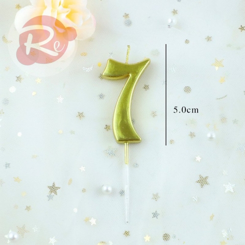 Nến số nhũ - Số 7 (Loại 1)