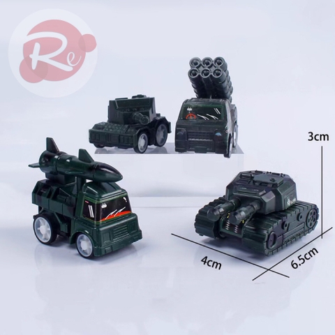 Bộ 4 xe quân đội