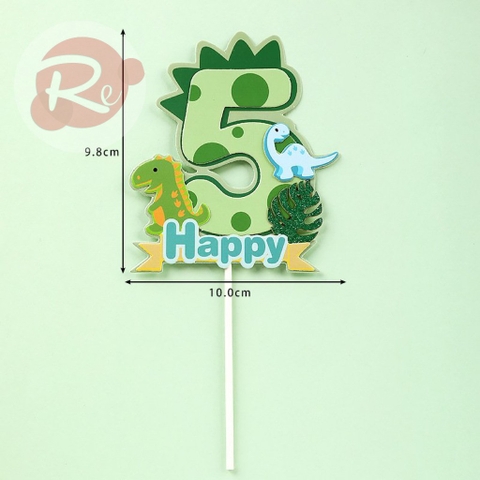 Que cắm số Happy - Số 5