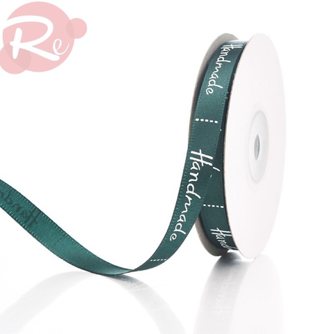 Ruybang Handmade 1cm x 22m - Xanh cổ vịt