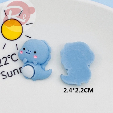 Hạt charm - Khủng long xanh dương