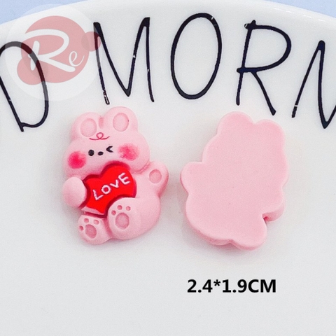 Hạt charm - Thỏ Cony hồng 2