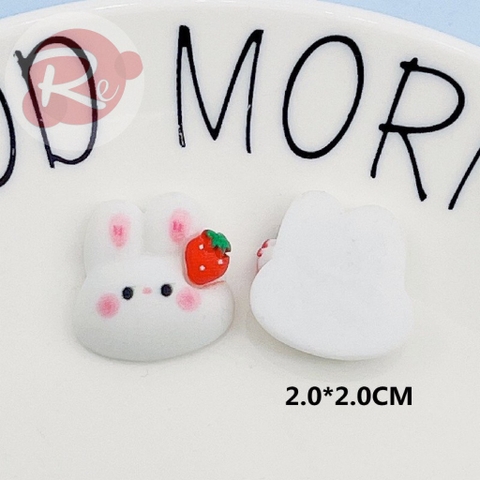 Hạt charm - Thỏ Cony và Dâu tây 1