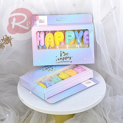 Bộ nến HPBD - Sắc màu
