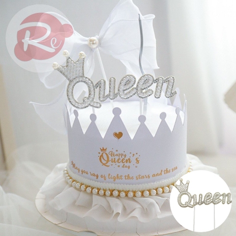 Que cắm chữ Queen