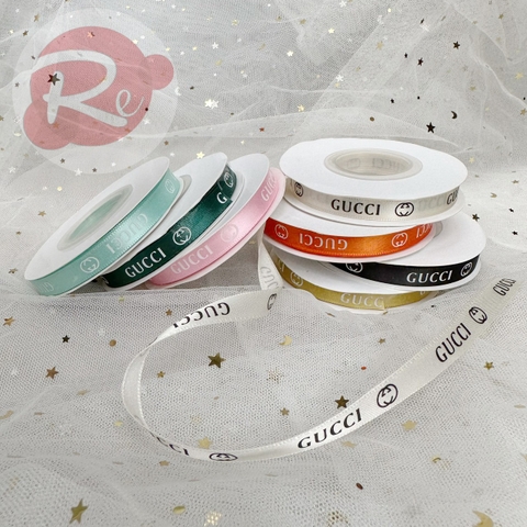 Ruybang Gucci (1cmx22m) - Hồng nhạt