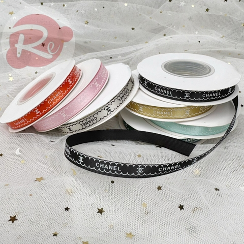 Ruybang Chanel (1cmx22m) - Vàng