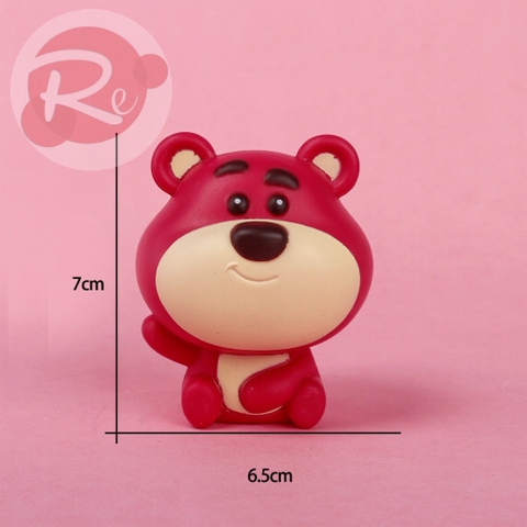 Gấu lotso béo - Đỏ