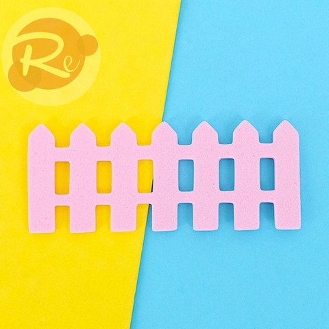 10 hàng rào xốp - Hồng