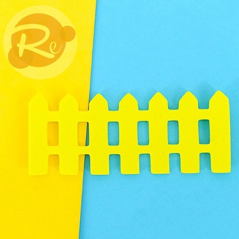 10 hàng rào xốp - Vàng