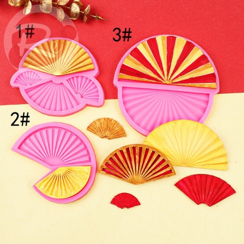Khuôn Silicon - 4 quạt (Số 1)