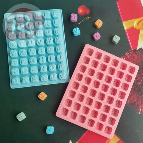 Khuôn Silicon - Chữ ô vuông