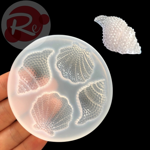 Khuôn Silicon - Sò, ốc