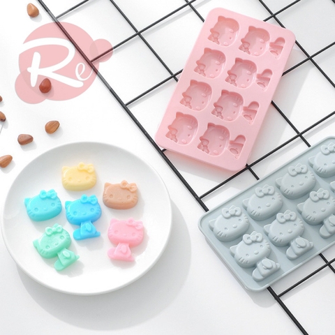 Khuôn Silicon - Hello Kitty