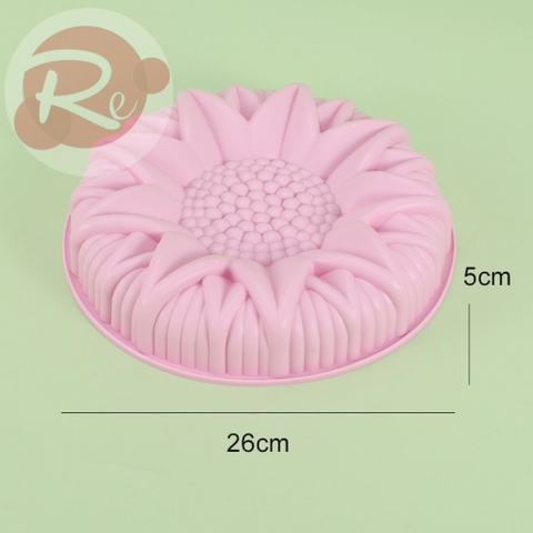 Khuôn Silicon size to - Hướng dương cánh dài