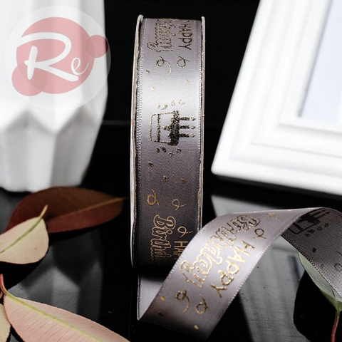 Ruybang HPBD Bánh sinh nhật (2.5cm-22m) - Ghi