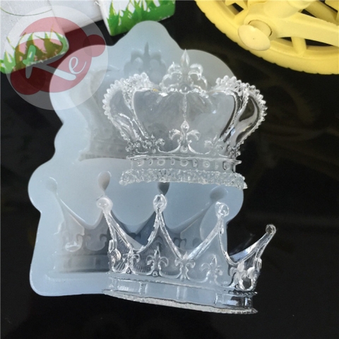 Khuôn Silicon - 2 Vương miện