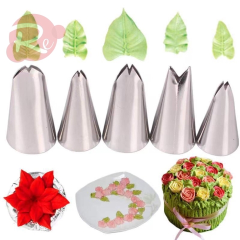 Đui bắt kem - Bộ 5 đui lá