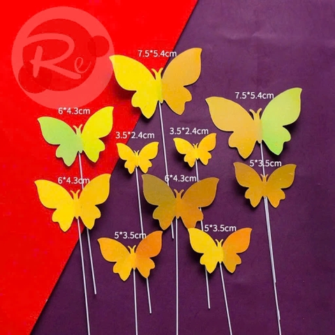Bướm giấy - Nhũ vàng