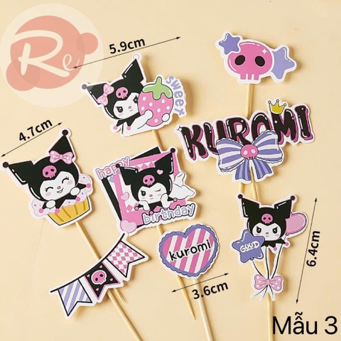 Gói 10 SCG Mèo Sweet Kuromi - Mẫu 3