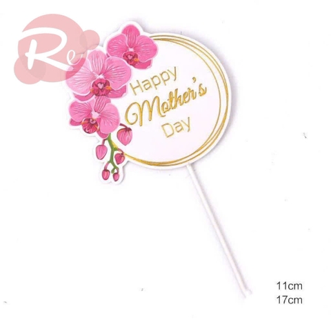 Tag Mother's Day - Tròn hoa