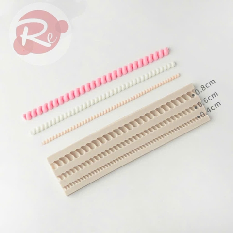 Khuôn Silicon - 3 dây thừng