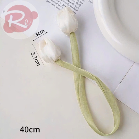Dây hoa Tulip - Trắng sữa