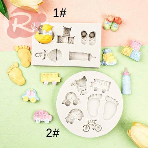 Khuôn Silicon - Bộ 2 thôi nôi