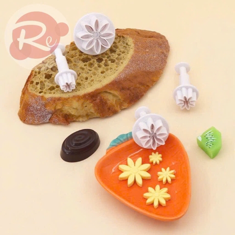 Khuôn ấn fondant - Hoa cúc