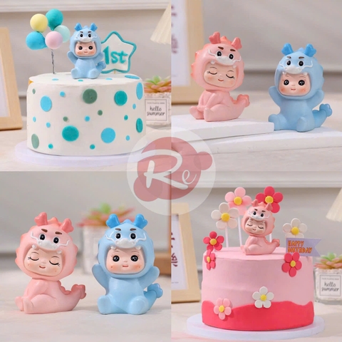 Tượng Rồng cute (1 cặp)