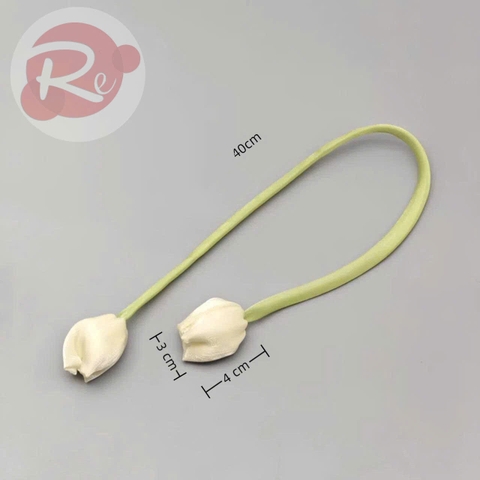 Dây hoa Tulip - Trắng sữa