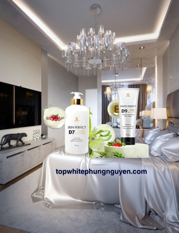 Combo làm trắng da body tại nhà