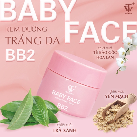 Kem dưỡng trắng da ngừa lão hóa Baby Face BB2