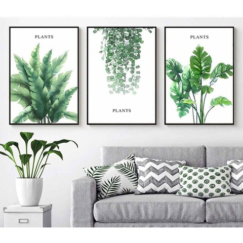 Tranh canvas - bộ 3 tranh