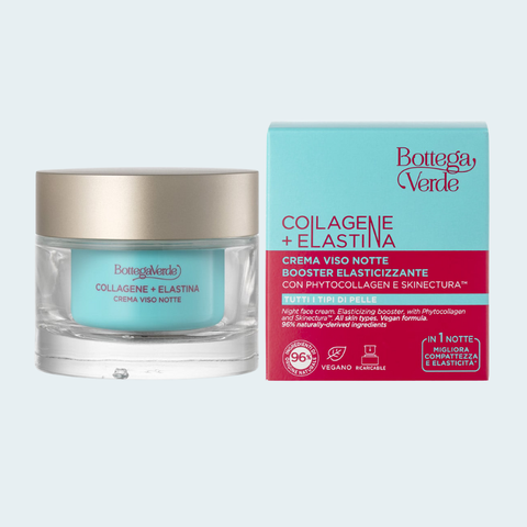 Kem dưỡng da ban đêm: COLLAGENE + ELASTINA CREMA VISO NOTTE BOOSTER ELASTICIZZANTE