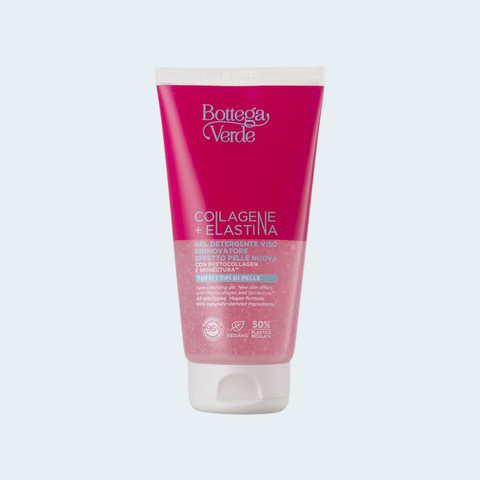 Gel rửa mặt COLLAGENE + ELASTINA GEL DETERGENTE VISO RINNOVATORE EFFETTO PELLE NUOVA