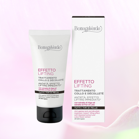 Kem dưỡng da vùng cổ và ngực: EFFETTO LIFTING TRATTAMENTO COLLO E DÉCOLLETÉ
