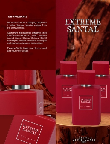 Nước Hoa Pháp LOUIS VAREL PARIS EXTREME SANTAL