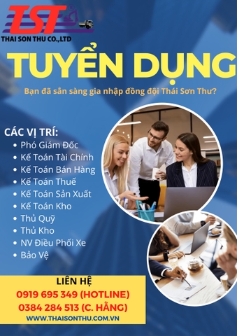 TUYỂN DỤNG GẤP - ĐI LÀM NGAY