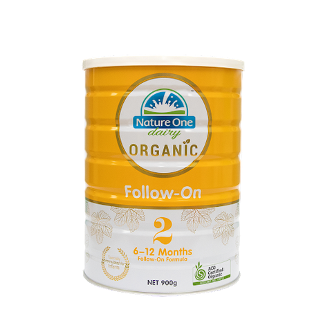 Step 2 - Organic follow-on formula NATURE ONE DAIRY® – Sữa Organic Follow-on (Step 2) cho bé từ 6-12 tháng