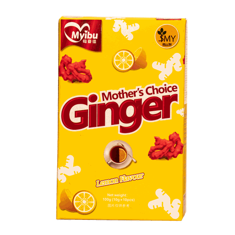 Trà Gừng đỏ đường nâu MYIBU vị chanh