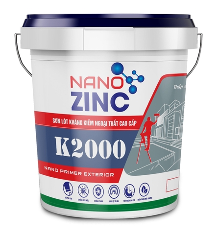ZINC-K2000-SƠN LÓT KHÁNG KIỀM NGOẠI THẤT CAO CẤP