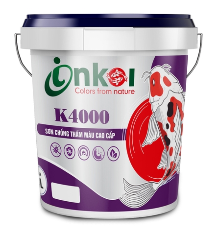 INKOI-K4000-SƠN CHỐNG THẤM MÀU CAO CẤP