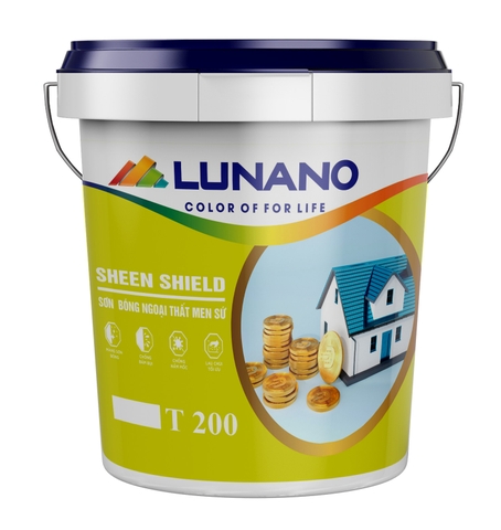 LUNA-T200-SƠN BÓNG NGOẠI THẤT MEN SỨ